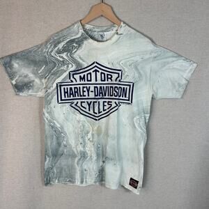 Vintage 1991 Harley Davidson Mens Tshirt Size M Dallas TX Single Stitch Holoubek